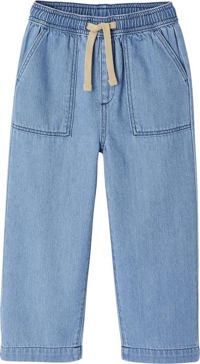 Actual product image Vertbaudet Mädchen Loose-fit-Jeans mit Dehnbund, Bundweite verstellbar (116)