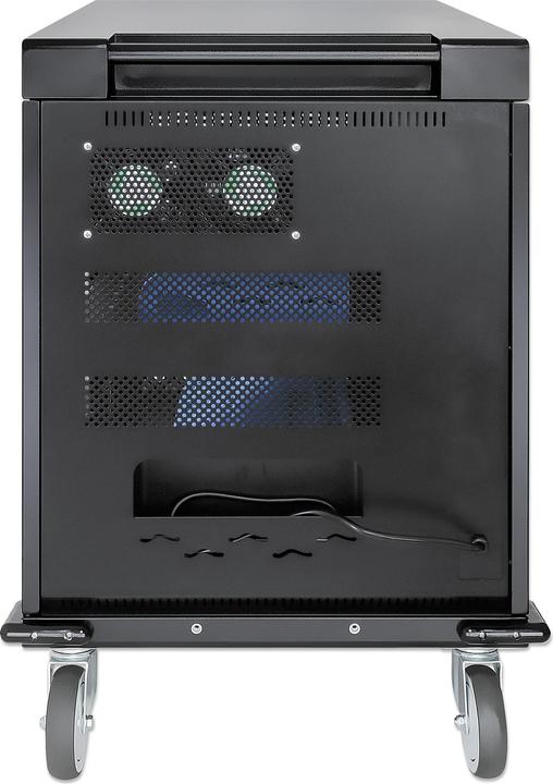 Actual product image Manhattan Charging cabinet on castors with 32 sockets