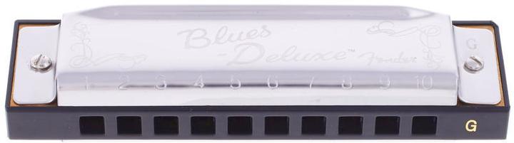 Actual product image Fender Blues Harmonica Deluxe G (Harmonica, Diatonic)