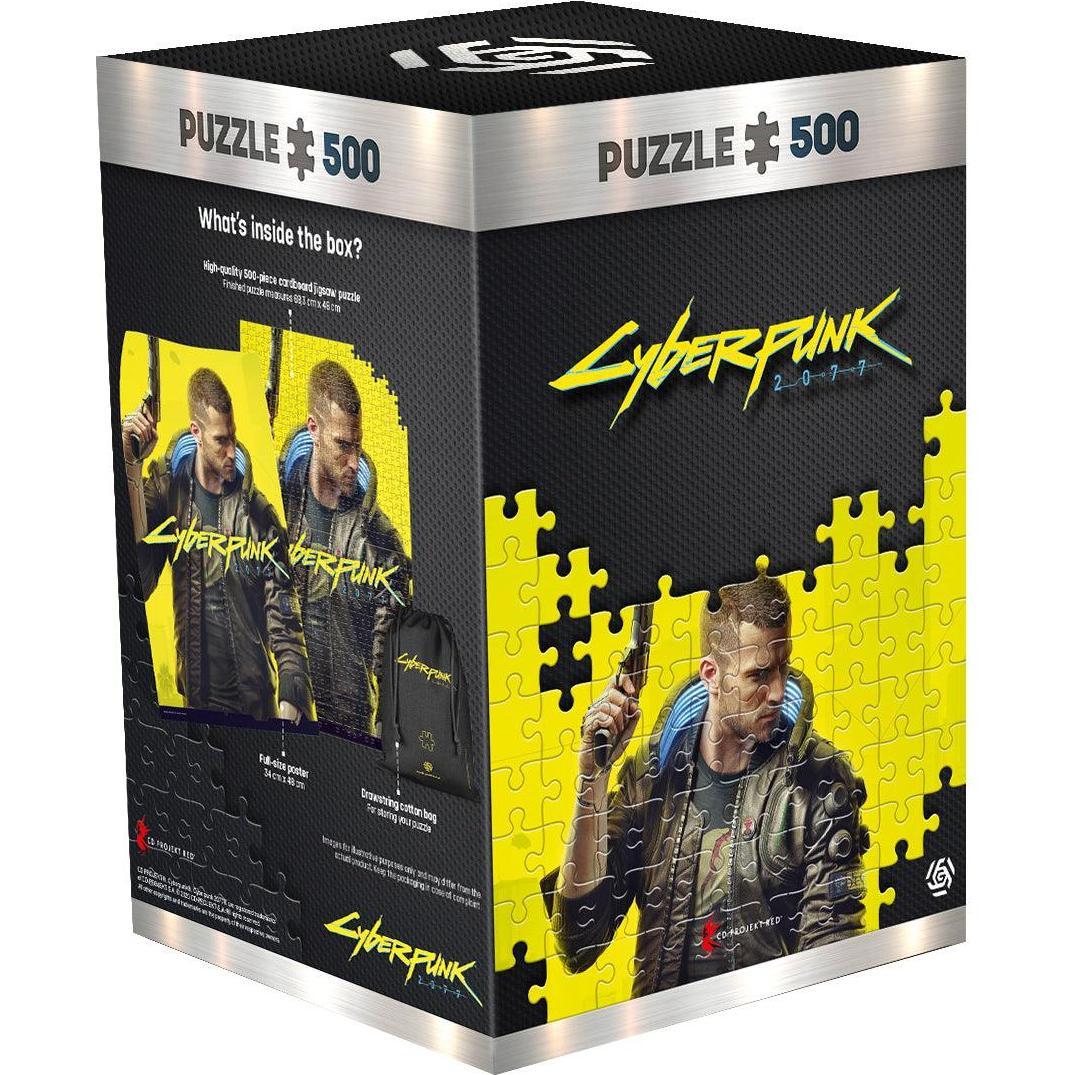 Thumbnail - GED Cyberpunk 2077 : Keyart Male V - Puzzle 500 Pezzi (500 Teile)