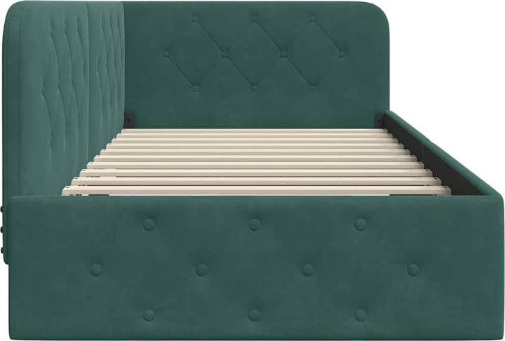 Image du produit vidaXL Eckbettgestell (90 x 190 cm)