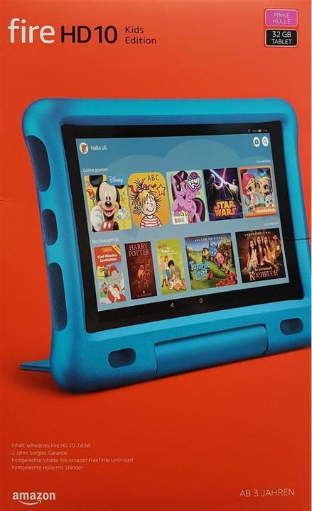 Actual product image Amazon Fire HD 10 Kids Edition (10.10", 32 GB, Pink)