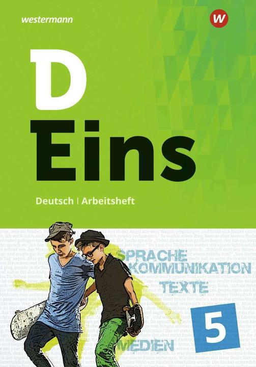 Produktbild D Eins - Deutsch 5. Ausgabe für Gymnasien. Arbeitsheft. NW (Deutsch, Jasmin Zielonka, Kerstin Hoffmann, Marcel Hinderer, Roland Henke, Thomas Petri, 2019)