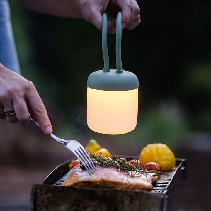 Produktbild The Sunnyside Floppy Silikon Laterne moosgrün