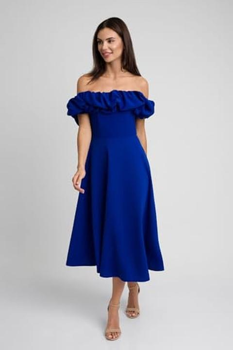 Image du produit Swing Fashion Robe cocktail Grace en satin fluide, idéale pour événements festifs (36)