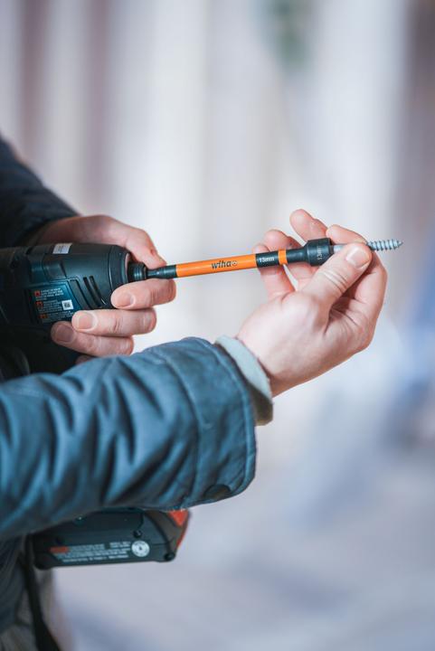 Image du produit Wiha Steckschlüssel Set 6-tlg. magnetisch | farbcodiert | 5,5–13 mm | 150 mm extra lang | bis 79 Nm | ¼″ (5,5 mm, 13 mm)