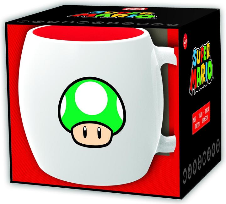 Produktbild Stor Super Mario Mushroom (380 ml) - Tasse (380 ml, 1 x)