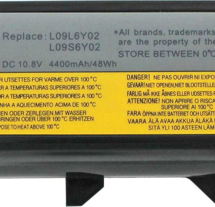 Actual product image Lenovo Battery IdeaPad G560, M276LGE (4400 mAh)