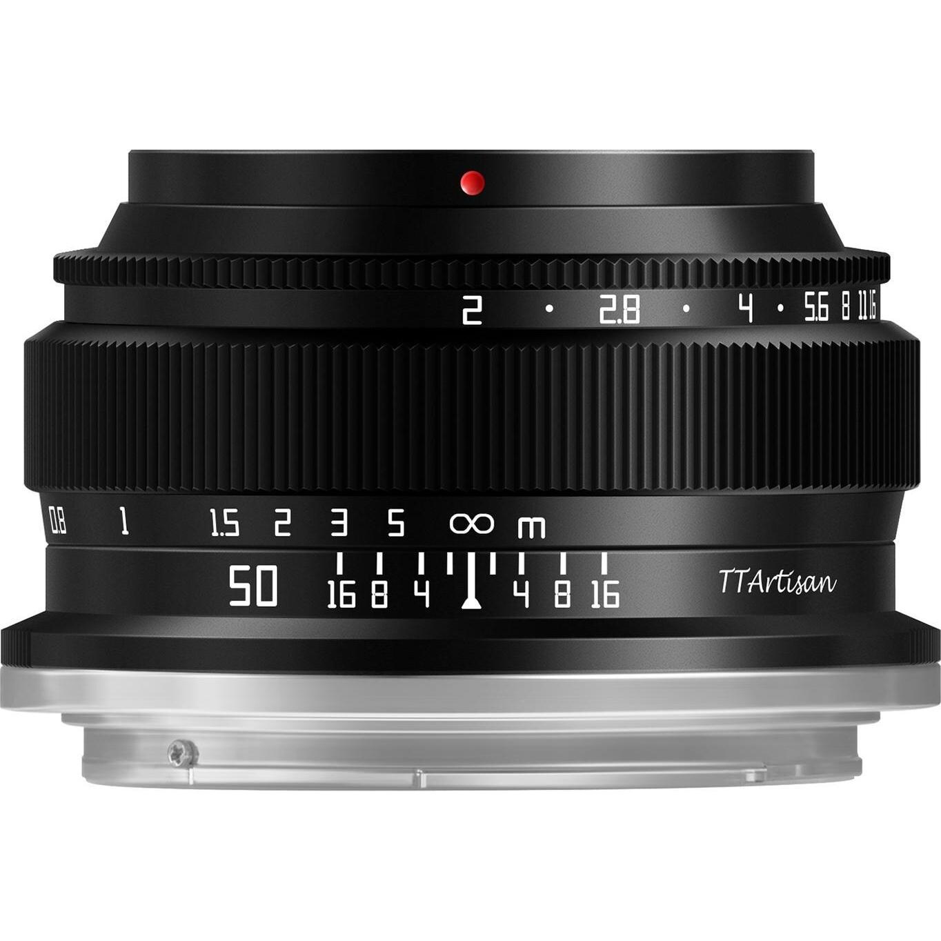 TTArtisan 50 mm 1:2.0 Nikon Z (Nikon Z, Full frame), Obiettivo, Nero