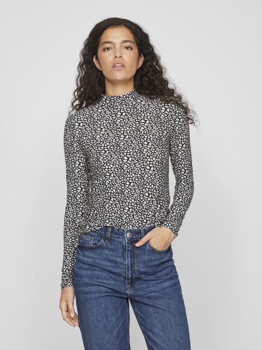 Actual product image Vila Stand-up collar top with long sleeves (XS)