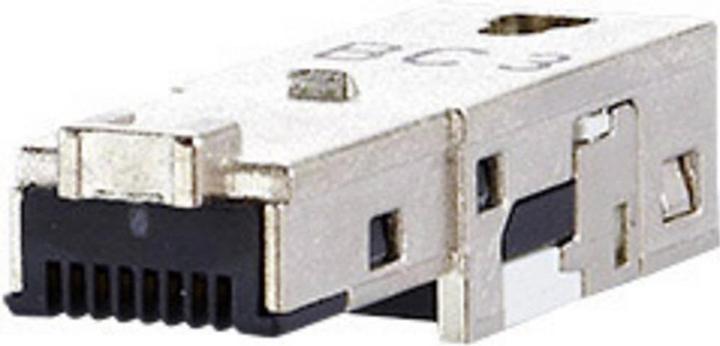 Produktbild Metz Connect RJ45 Steckereinsatz Cat. 6 Industrietauglich feldkonfekt