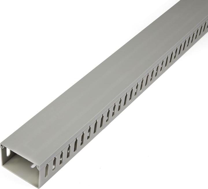 Produktbild StarTech 2m wiring duct - 75x50mm - cable duct with 8mm slots - PVC network cable cover - up to (200 cm)