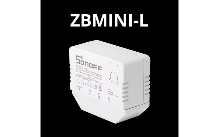 Produktbild Sonoff Funk-Schaltaktor ZBMINI-L, 1-fach, 230 V, 6 A (Schaltaktor)