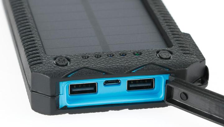 Image du produit Mikamax Banque de puissance solaire (20000 mAh, 74 Wh)