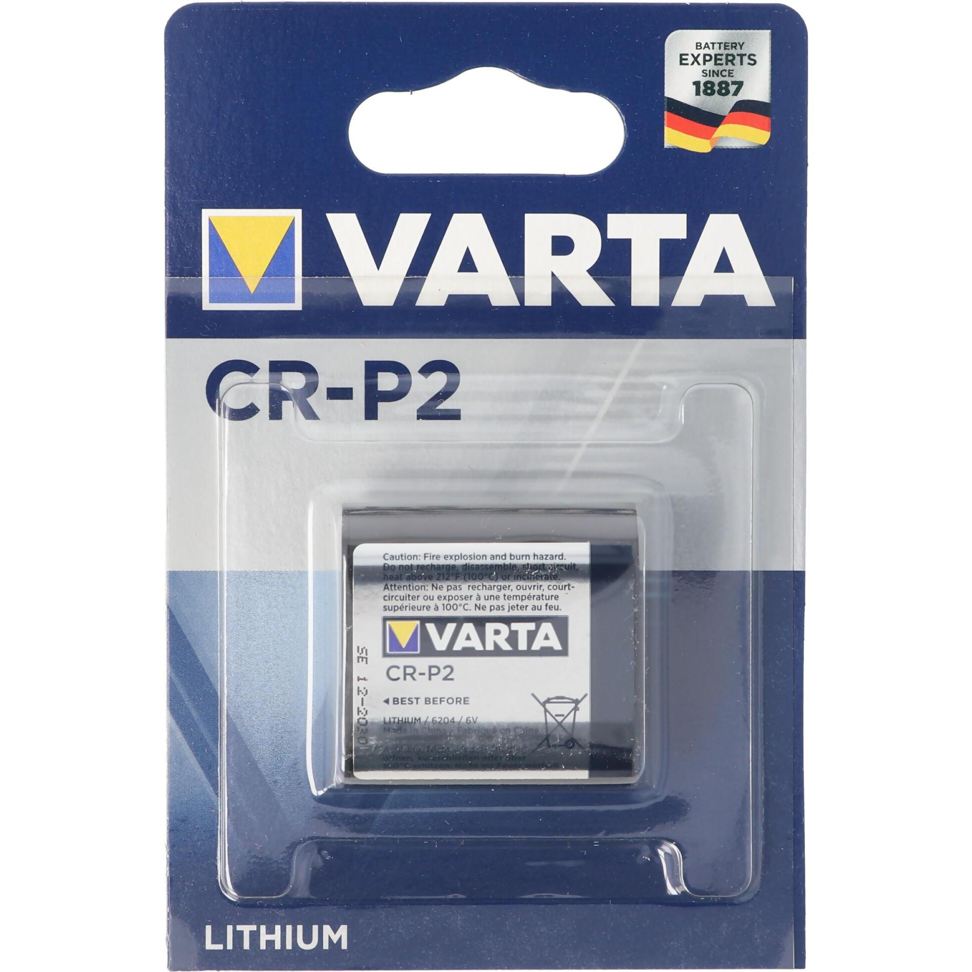 Thumbnail - Varta Photo Lithium (1 Stk., CRP2, 1450 mAh), Batterien + Akkus