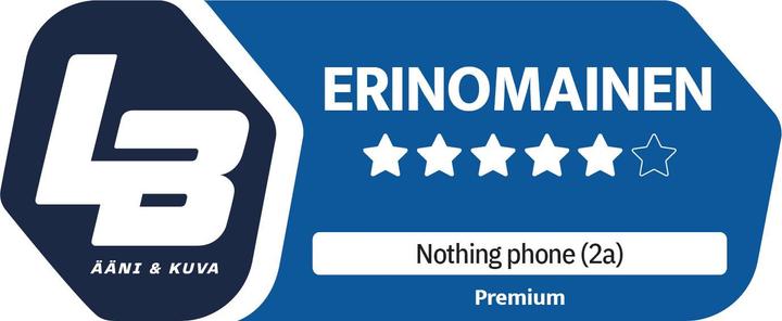 Actual product image Nothing Phone (2a) (256 GB, Black, 6.70", Dual SIM, 5G)