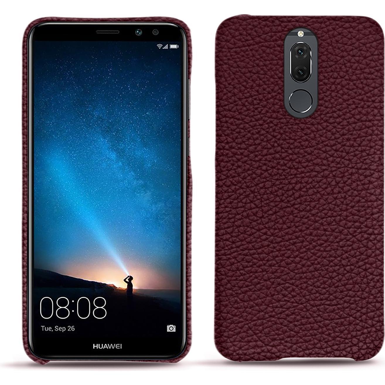 Noreve Lederschutzhülle (Huawei Mate 10 Lite), Smartphone Hülle, Violett