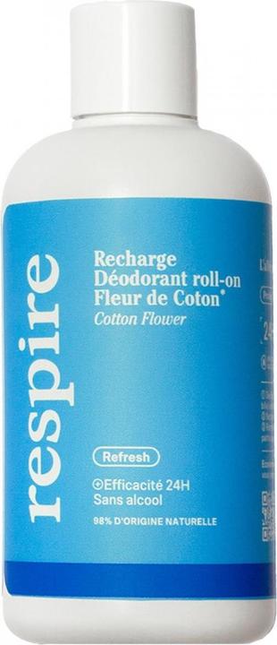 Respire Deodorante Roll-On Tè Bianco Eco-Ricaricabile (Roll-on, 150 ml)