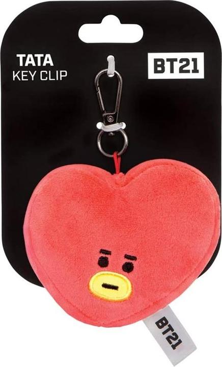 Actual product image Line Friends BT21 keychain - plush TATA keychain