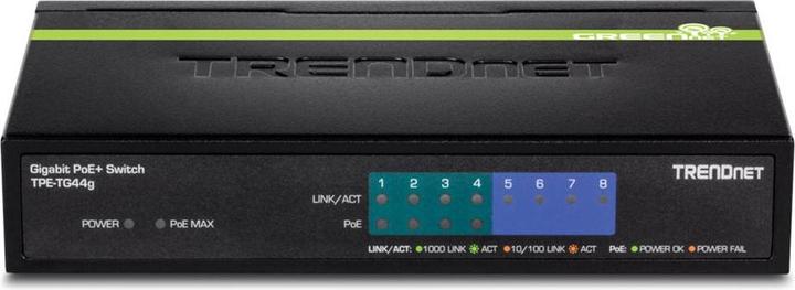 Produktbild Trendnet TPE-TG44G GREENnet PoE+ (8 Ports)