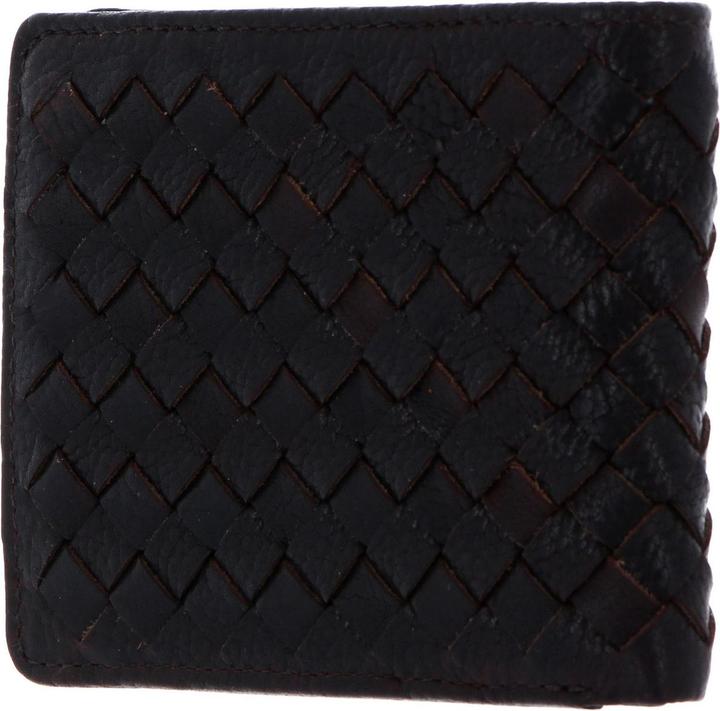 Actual product image Bugatti Woven wallet leather 11 cm