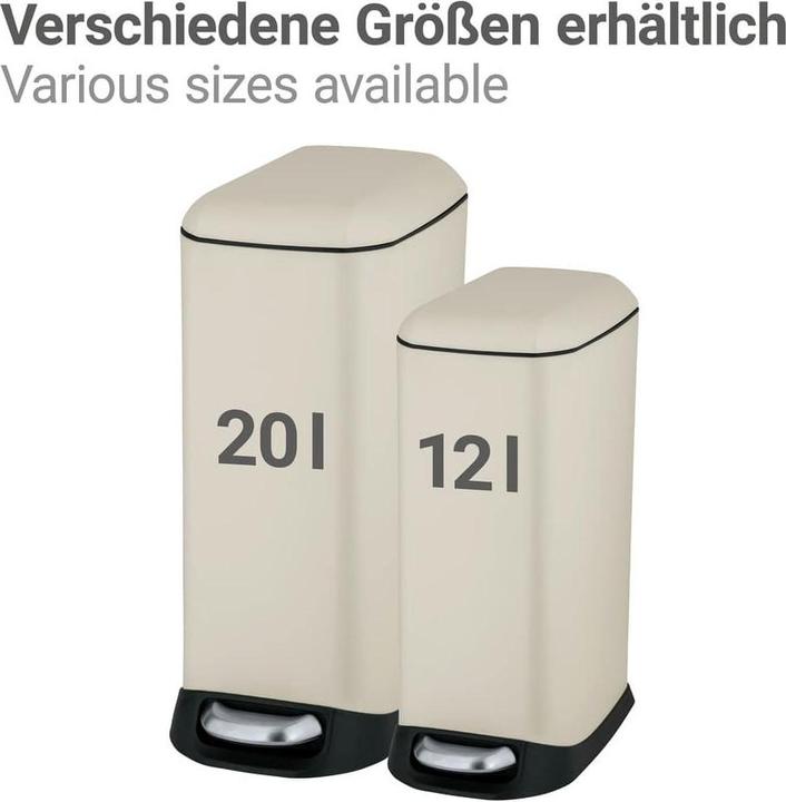 Produktbild Wenko Treteimer Design Easy-Close (12 l)