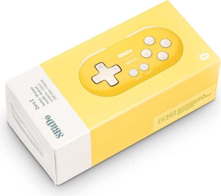 Actual product image 8bitdo Zero 2 (Switch, Mac, PC, Android)