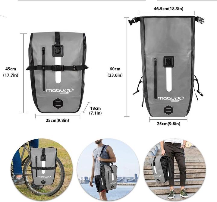 Produktbild Mobygo CB25L (27 l, Gepäckträgertasche)