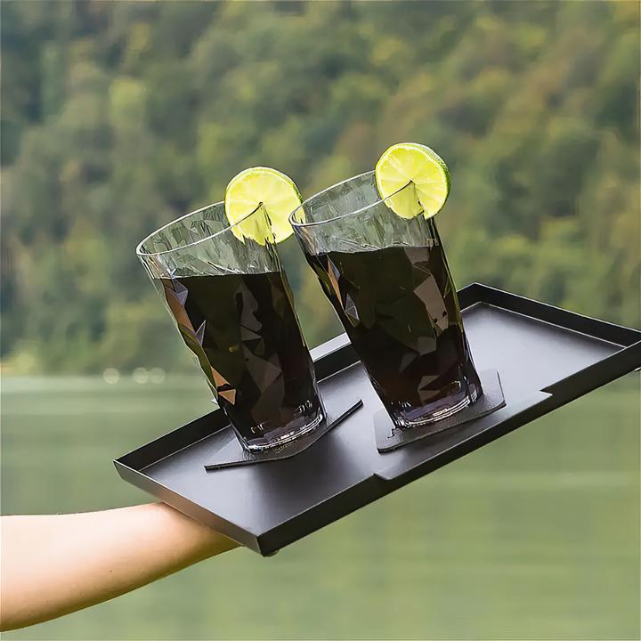 Actual product image Silwy Magnet Plastic Glasses Long Drink Grey