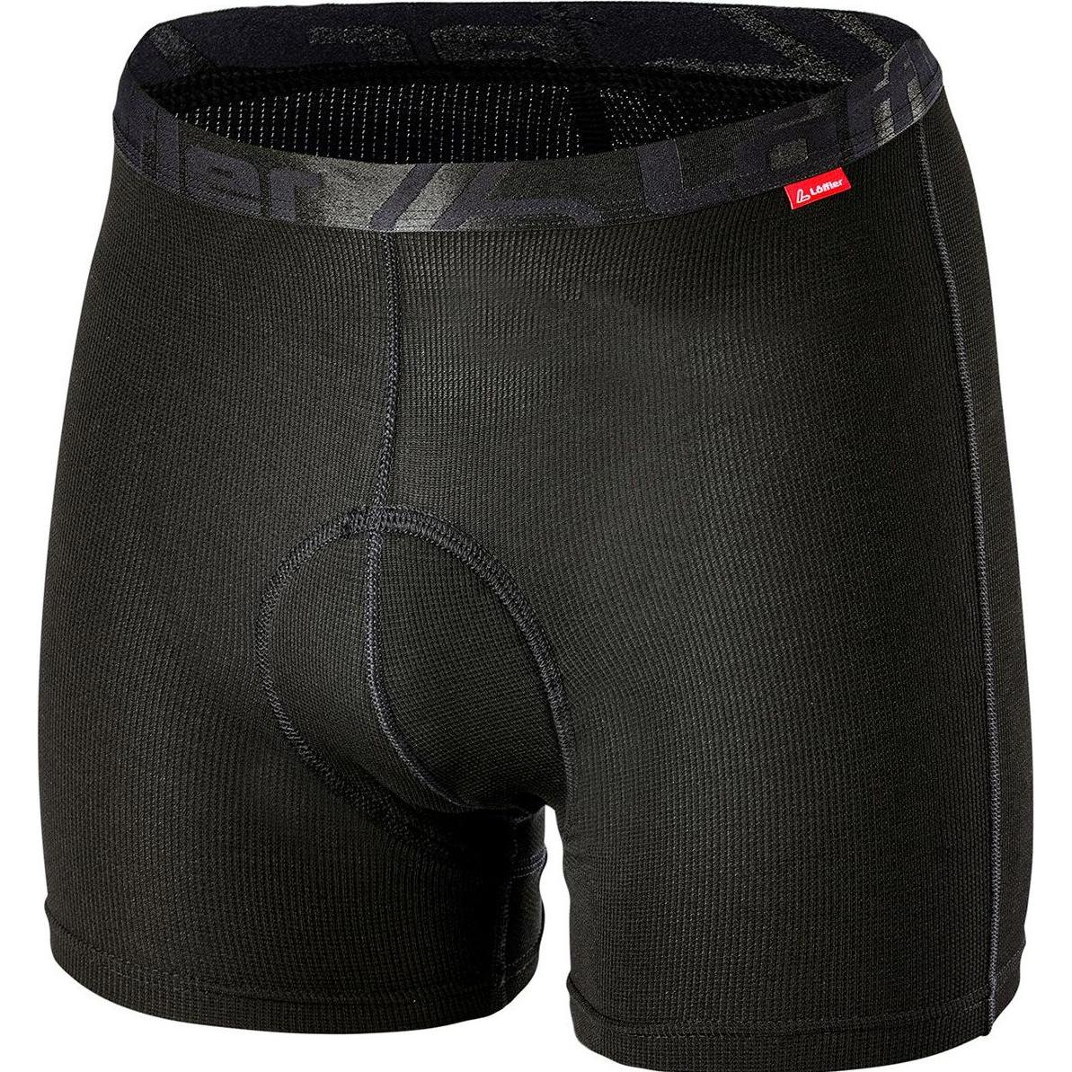 Löffler, Herren, Velohosen, Transtex Light Radhose (54), Schwarz, 54