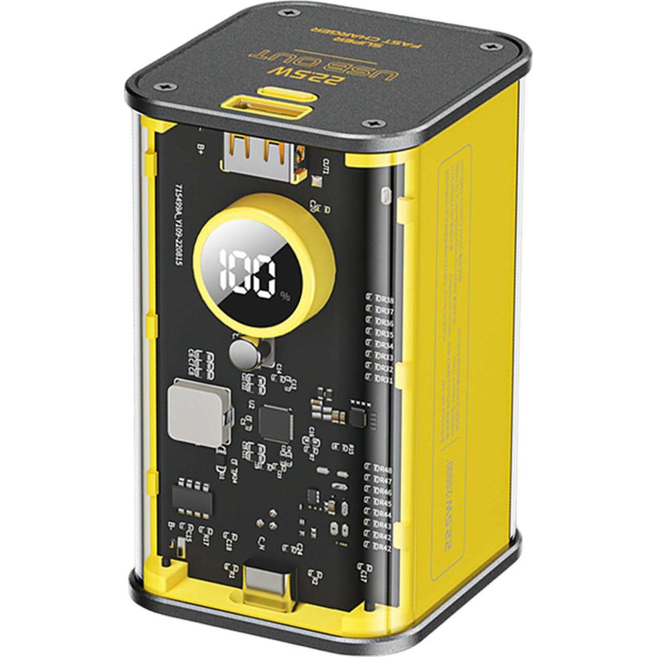 Wekome Ricarica Super Veloce di Power nbank (20000 mAh, 22.50 W, 74 Wh), Powerbank, Giallo
