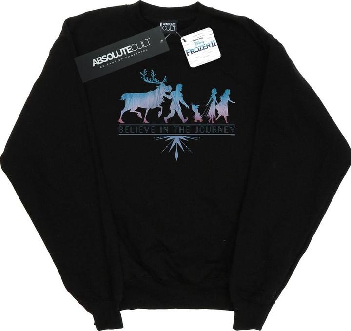 Produktbild Disney Frozen 2 Believe In The Journey Silhouette Sweatshirt Jungen (140, 146)