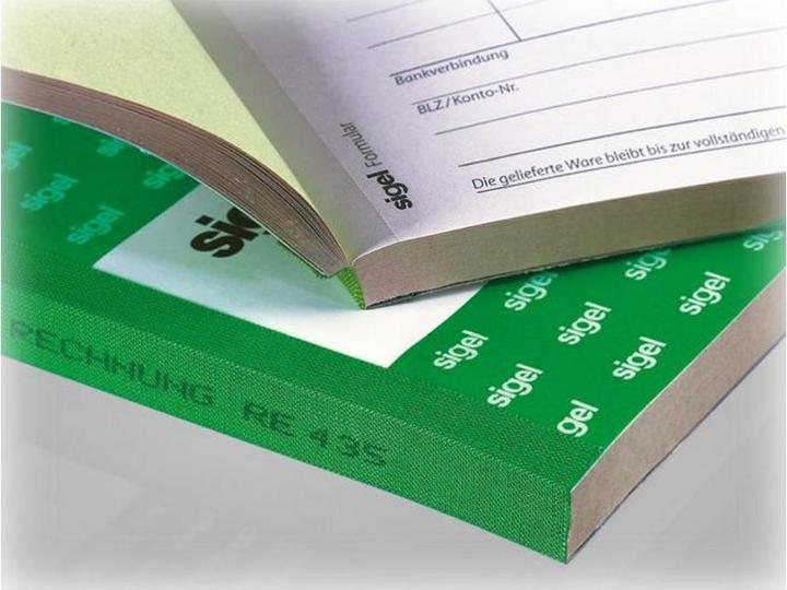 Produktbild Sigel Bonbuch, 360 Abrisse