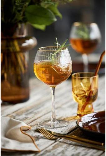 Immagine prodotto Lyngby 65 cl - Vetro - Trasparente/bordo sagomato (6.50 dl, 4 x, Bicchieri di gin)