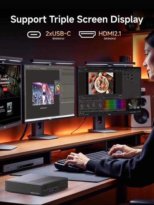 Immagine prodotto Minisforum Mini PC MS-A2 9955 0+0 (AMD Ryzen 9 9955HX)