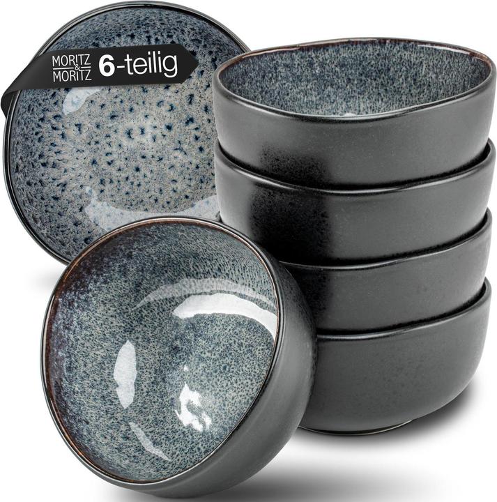 Moritz & Moritz Set di ciotole per cereali da 6 pezzi (15 cm, 0.50 l, 6x)