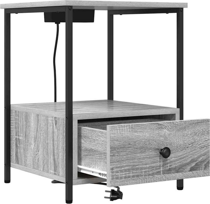 Actual product image vidaXL Bedside table (41 x 41 x 56 cm)