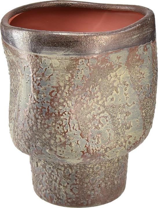 Viana Auffällige vase mit metallic Look und moderner Eleganz (1 x)