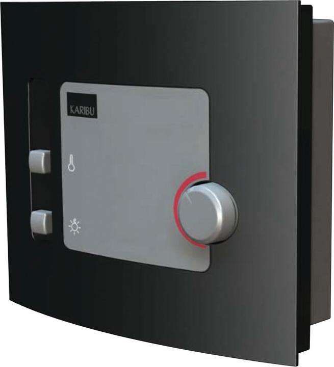 Actual product image Karibu Fanja without roof rim (Plug & Play 3.6 KW external control)