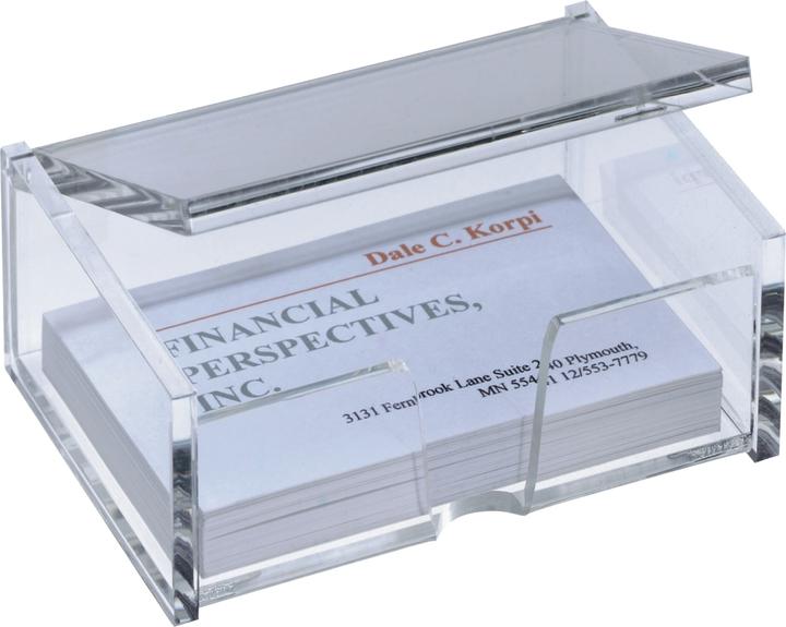 Produktbild Sigel Visitenkarten-Box (58 x 90 mm)