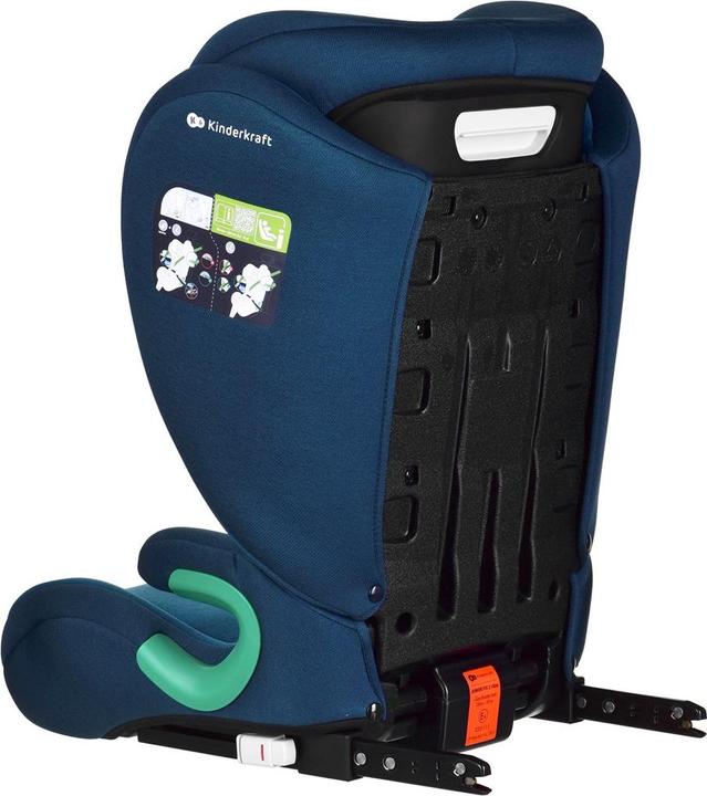 Immagine prodotto KinderKraft Junior Fix 2 Taglia I Blu Porto (Seggiolino per bambini, ECE R129/i-Size Standard)