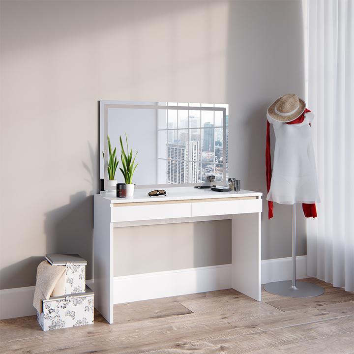 Actual product image Vicco Emma with LED mirror (120 x 43 x 83 cm)