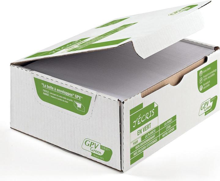 Produktbild GPV Briefumschl„ge "ERAPure" DL 110 x 220 mm, ohne Fenster (110 x 220 mm, 500x)
