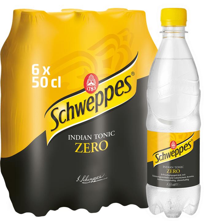 Actual product image Schweppes tonic zero (6 x 50 cl)