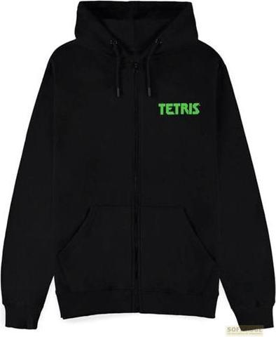 Produktbild Difuzed Tetris Kapuzenpullover mit Reissverschluss Game Over Grösse XL (XL)