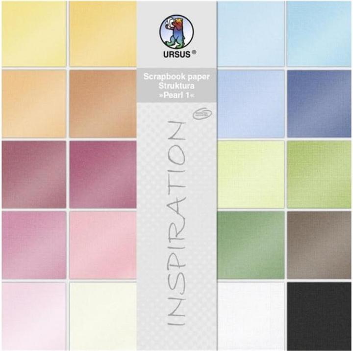 Produktbild Ursus Fotokarton Leinenstruktur (220 g/m², 20 x)
