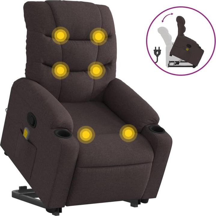 Image du produit vidaXL Massagesessel mit Aufstehhilfe