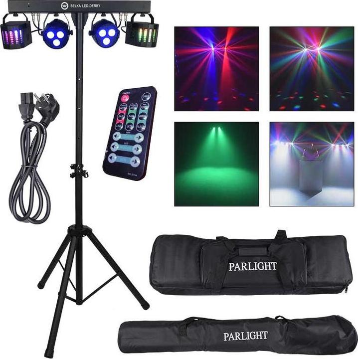 Light4Me BELKA LED DERBY PAR - Zestaw oświetleniowy