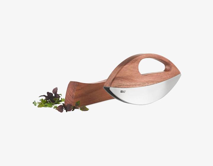 Produktbild AdHoc Doppel-Wiegemesser WAVE braun (22 cm)