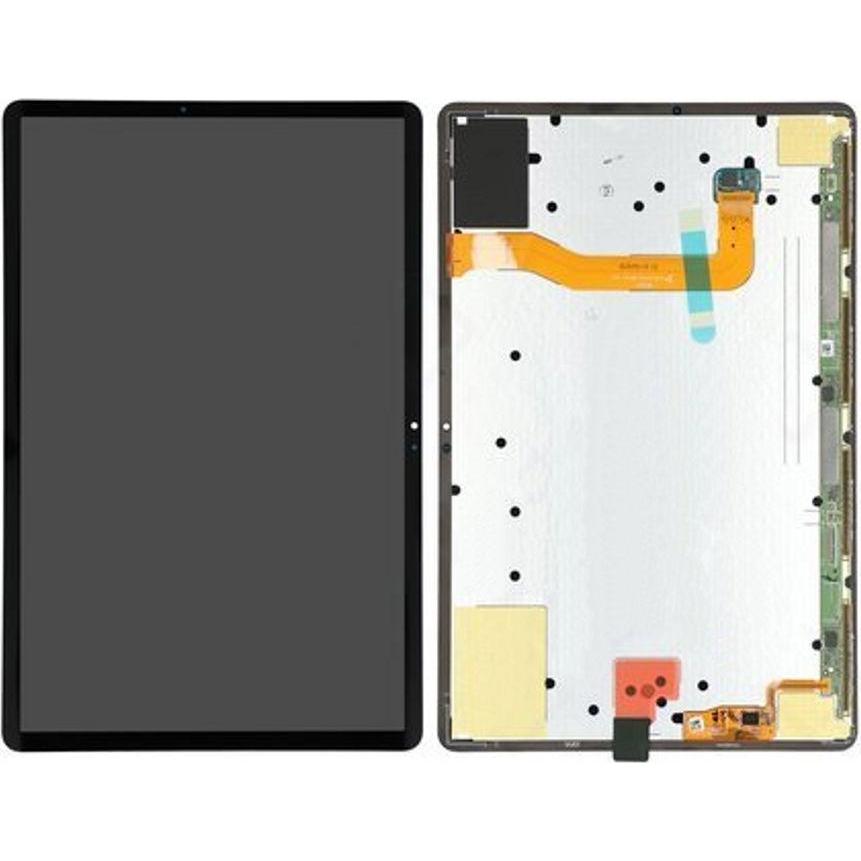 Samsung LCD + Touch für T976 Galaxy Tab S7+ - mystic black, Weiteres Smartphone Zubehör, Schwarz